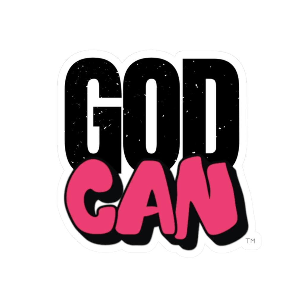 Signature GodCan Kiss-Cut Sticker