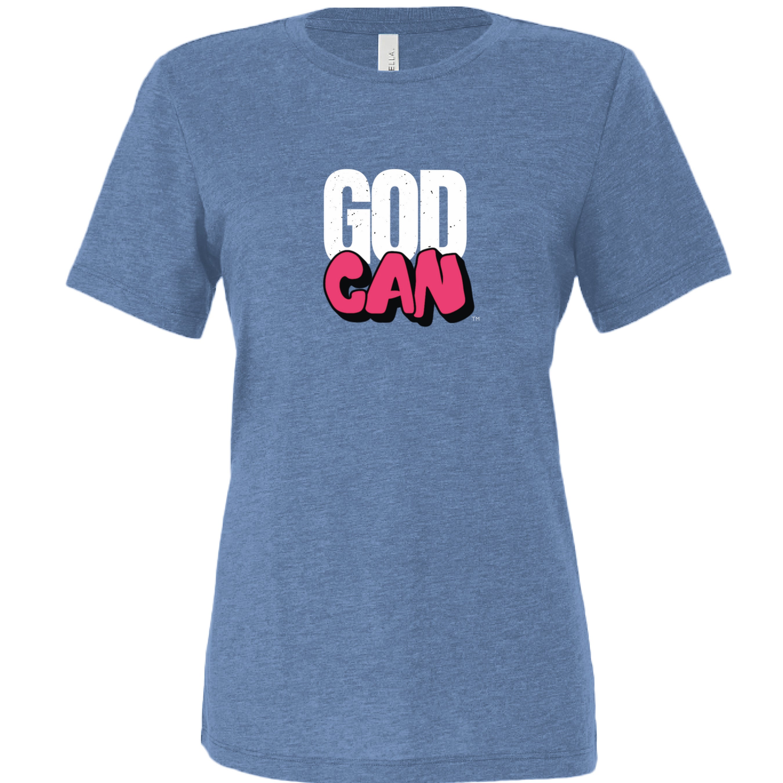 Blue Triblend - FRONT