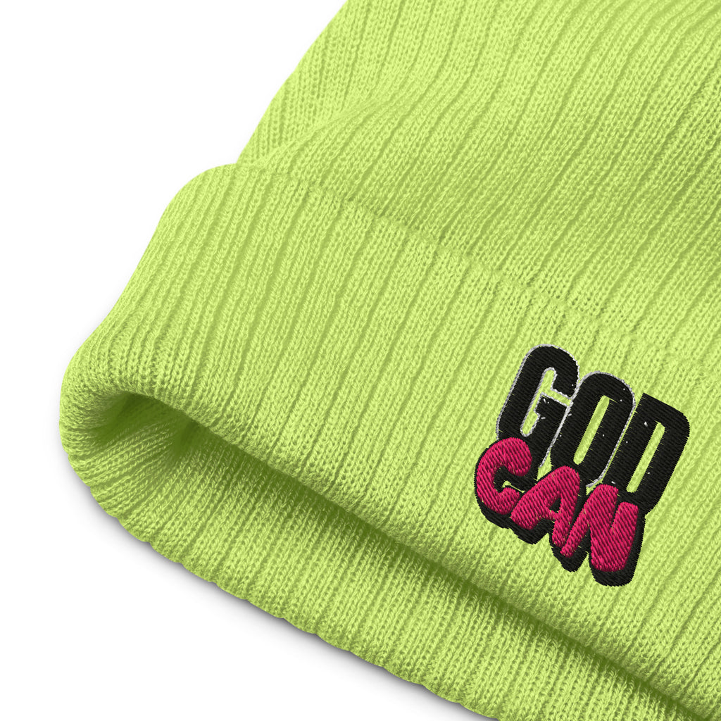 Signature GodCan Embroidered "Purpose" Beanie