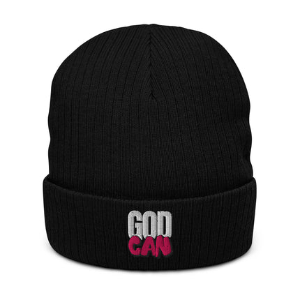 Signature GodCan Embroidered "Purpose" Beanie