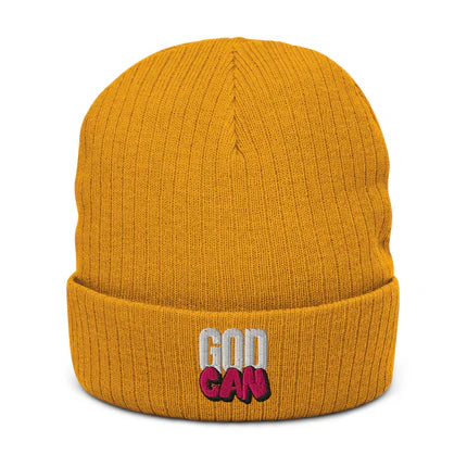 Signature GodCan Embroidered "Purpose" Beanie