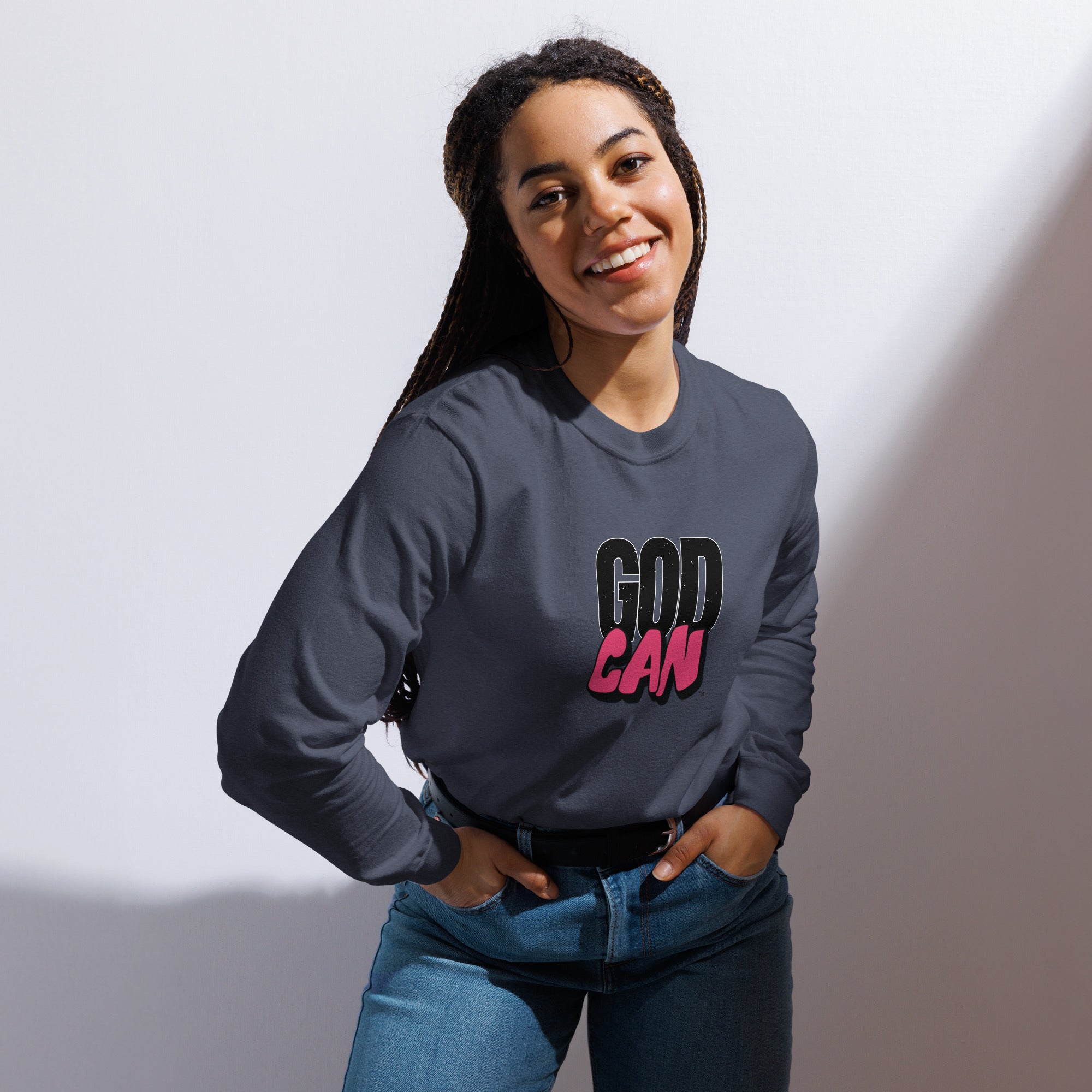 Signature Vintage Long Sleeve Tee – Apparel By GodCan