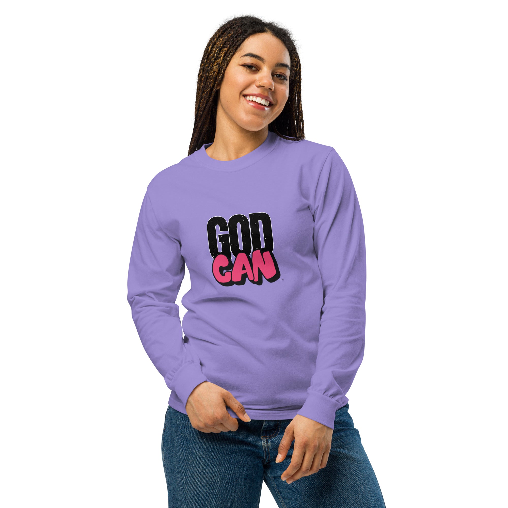 Signature GodCan Vintage Long Sleeve Tee