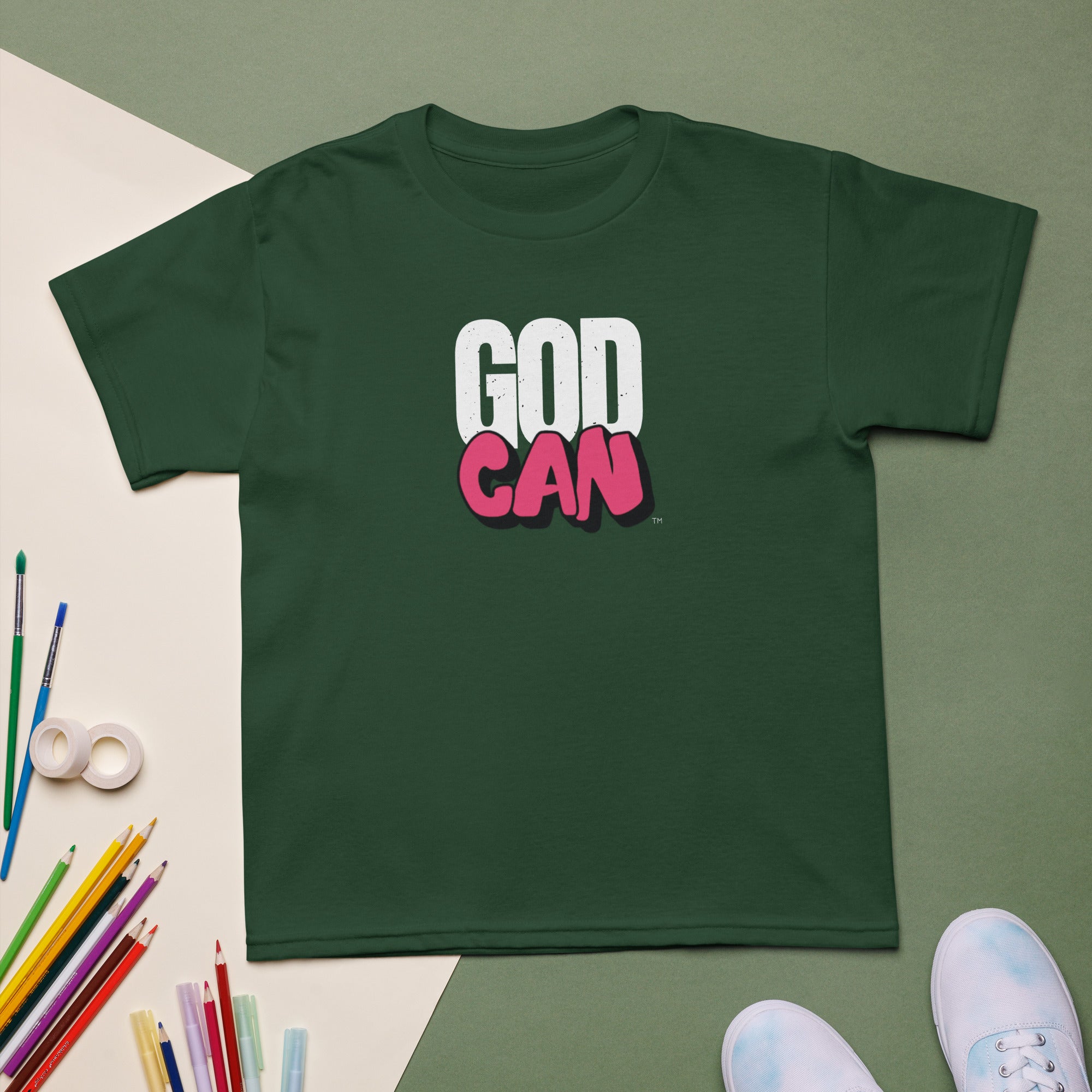 Signature GodCan Youth Performance Tee