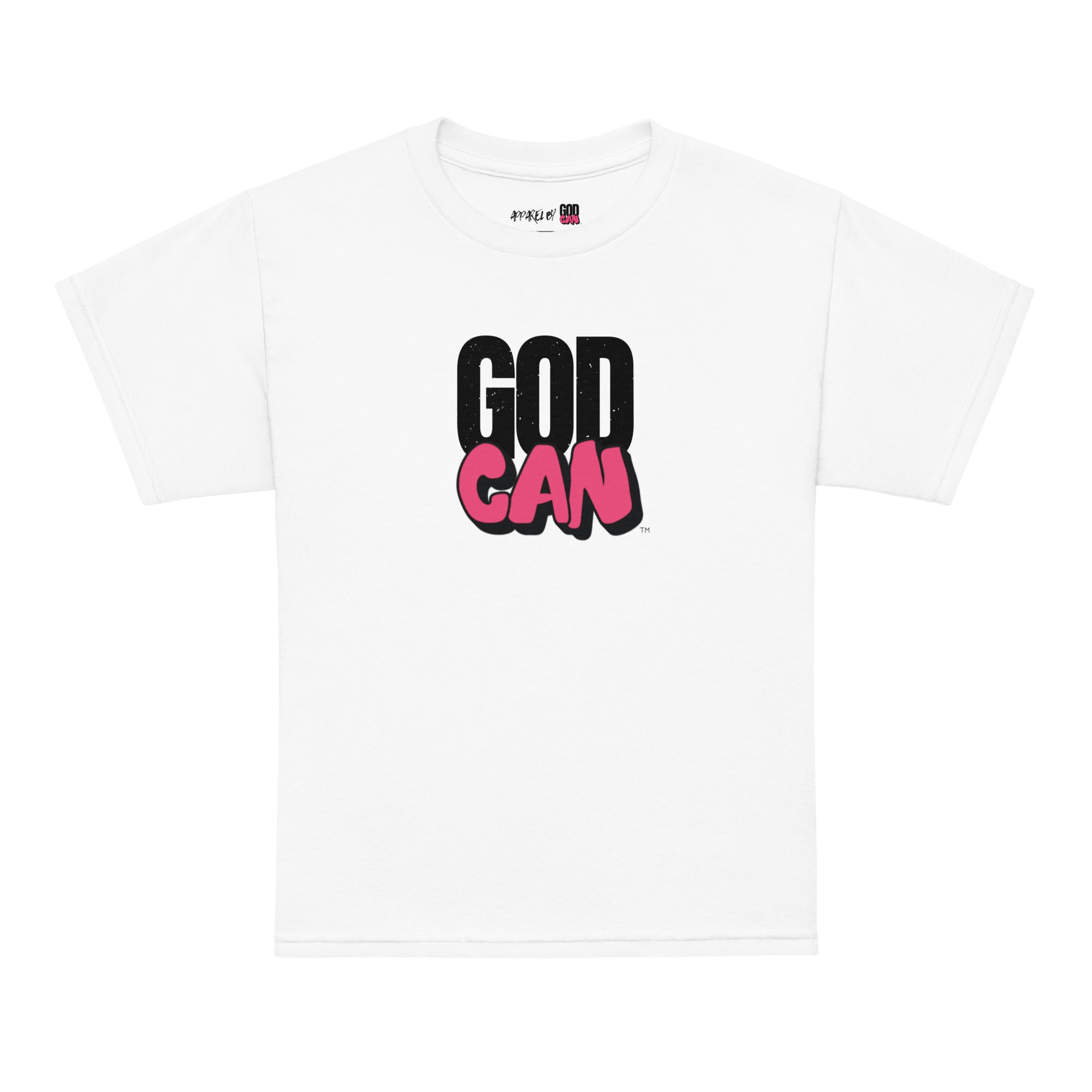 youth-sports-tee-white-front-God Can